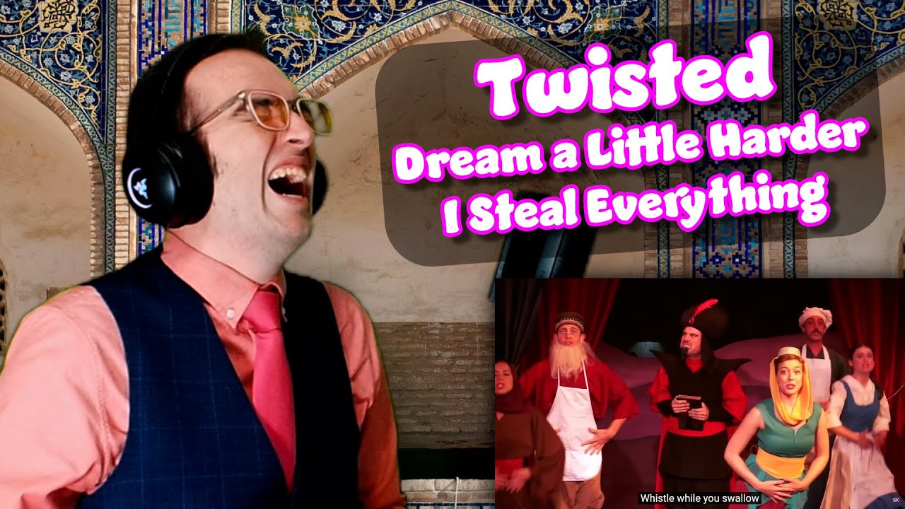WHAT Am I WATCHING?? | Dream a Little Harder/I Steal Everything | Team Starkid - Twisted Reaction