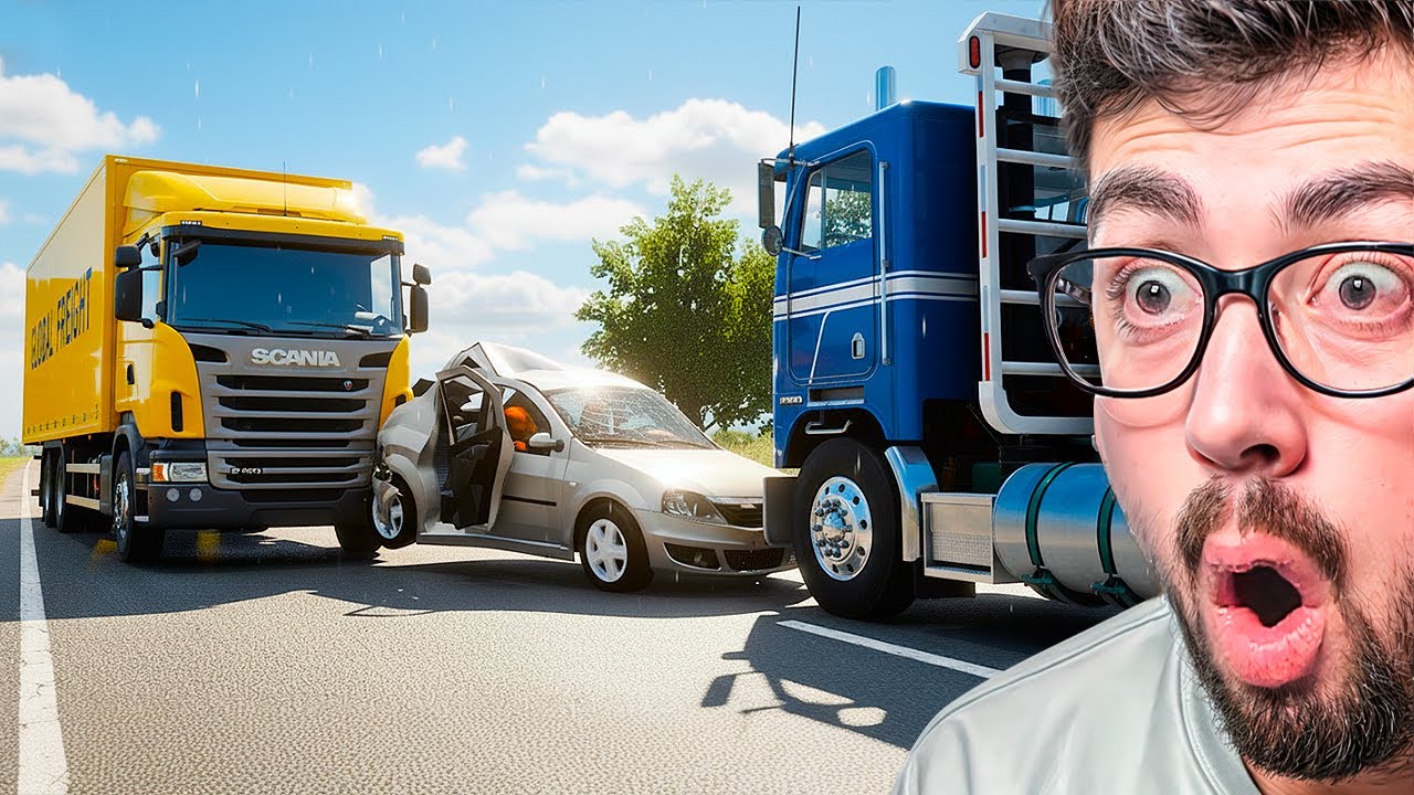 ACCIDENTES REALES DE COCHES 😱 | BeamNG Drive