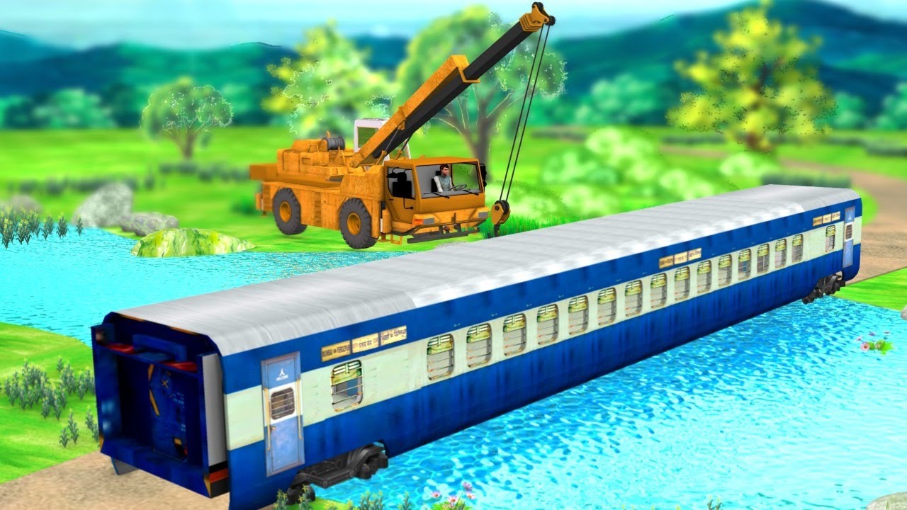 रेल पुल Train Bridge Village Comedy Story - Hindi Kahaniya हिंदी काहनिया - Funny Comedy Video