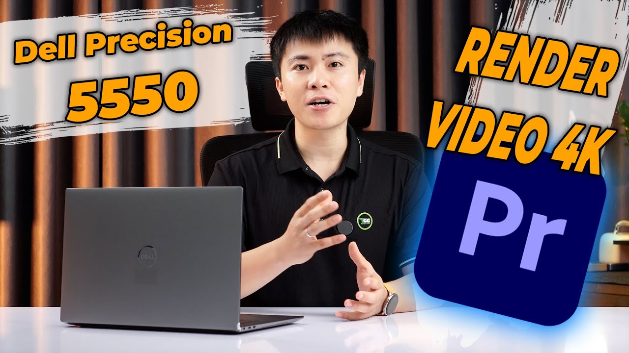 TEST SỨC MẠNH Dell Precision 5550 - Dựng Video vẫn cứ là OK! i7 - 10750H | Quadro T1000