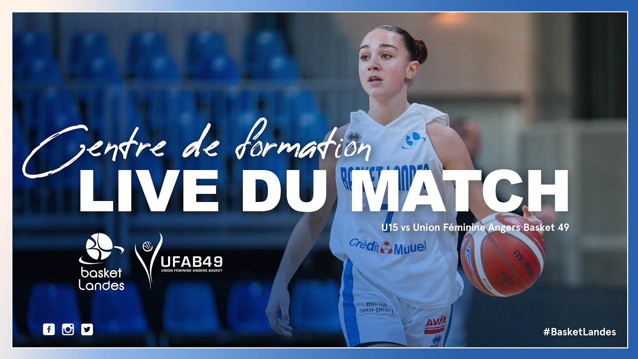 U15 | Basket Landes vs UFAB49 🎥
