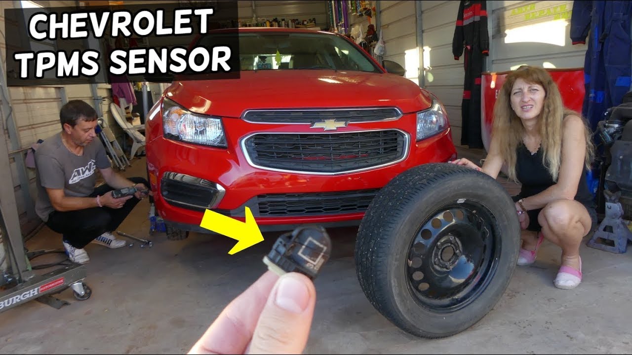 HOW TO REPLACE TPMS SENSOR ON CHEVROLET CRUZE MALIBU SONIC IMPALA TAHOE TRAVERSE EQUINOX SILVERADO