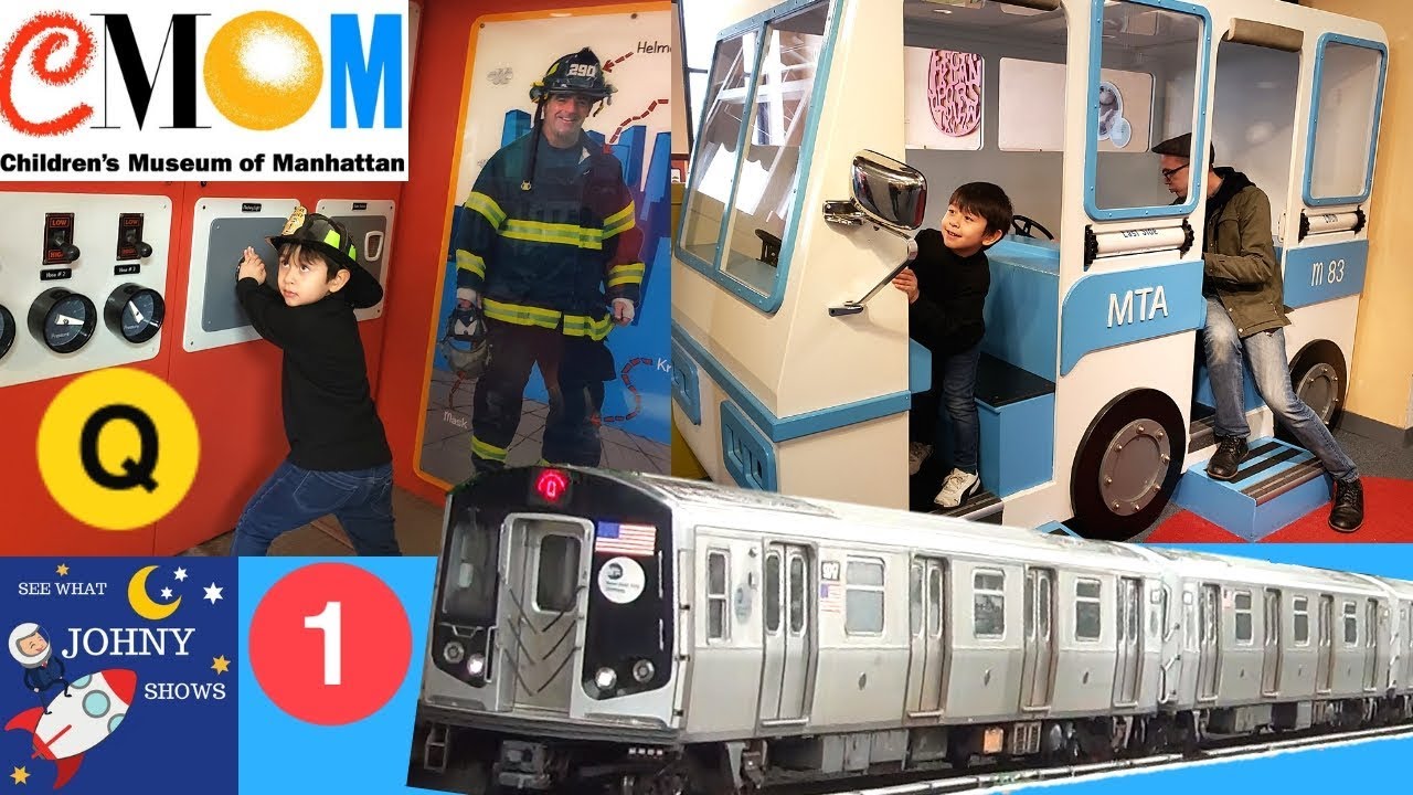 Johny's MTA Subway Train Ride To The Children's Museum NYC