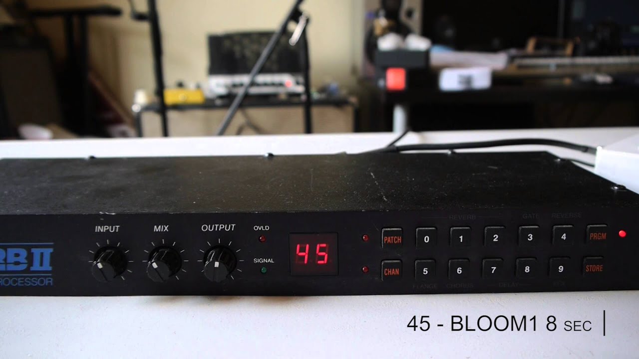 Alesis Midiverb 2 - Guitar Demo