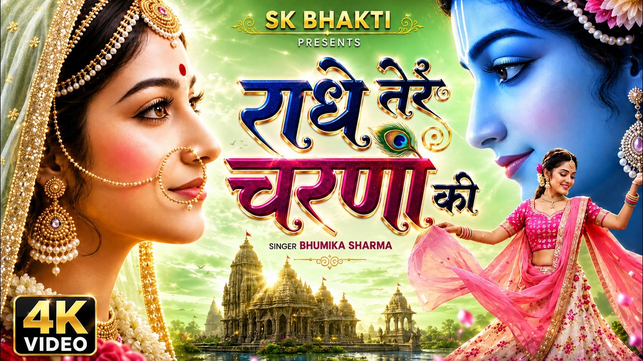 राधे तेरे चरणों की धूल जो मिल जाए | Radhe Tere Charno Ki | Bhumika Sharma | Krishna New Bhajan 2025