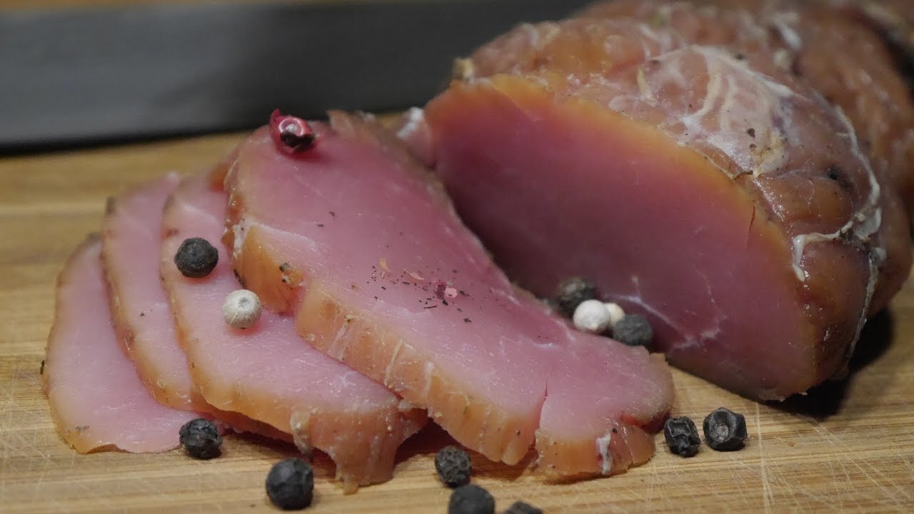 Kaltgeräuchertes Schweinefilet aus dem UDS