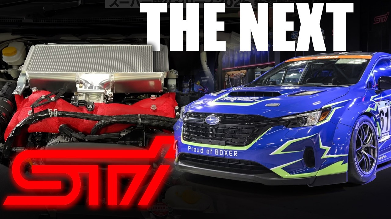 Компания Subaru работает над следующей версией STI с 2017 года?