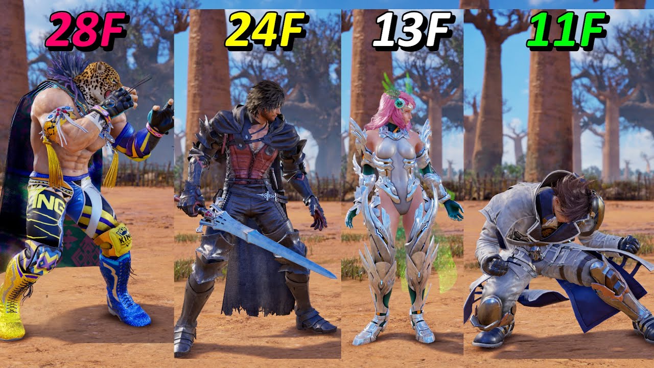 Fastest & Slowest Running Attacks in Tekken 8