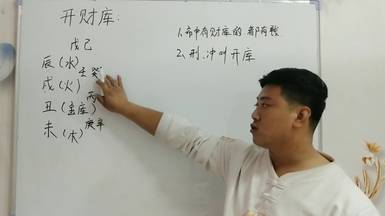 双玮八字命理：《开财库》详解