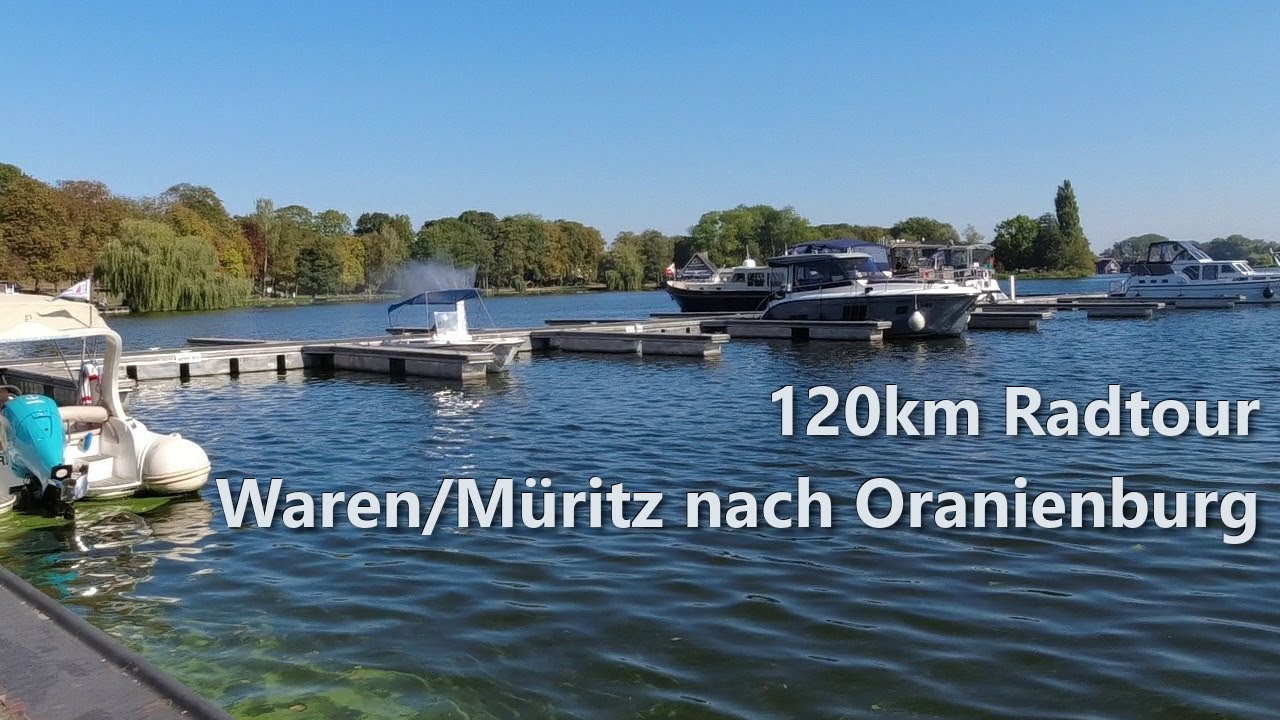 120 km mit dem Rennrad: Waren an der Müritz nach Oranienburg