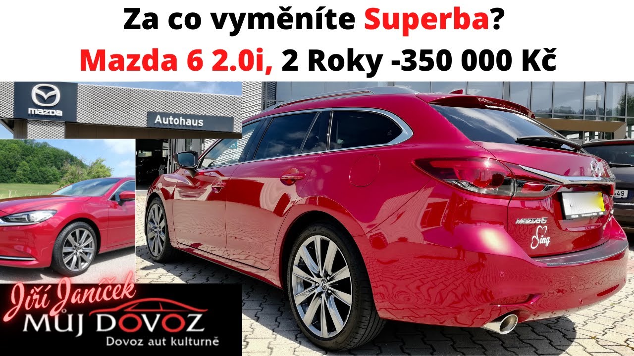 Mazda 6 2.0i Skyactiv - 2 roky staré,téměř nové auto z Německa.