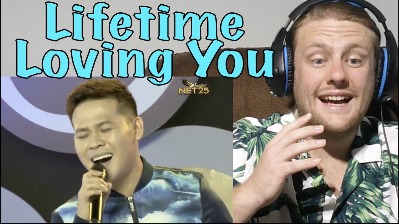 Marcelito Pomoy - I Want To Spend a Lifetime Loving You Reaction!
