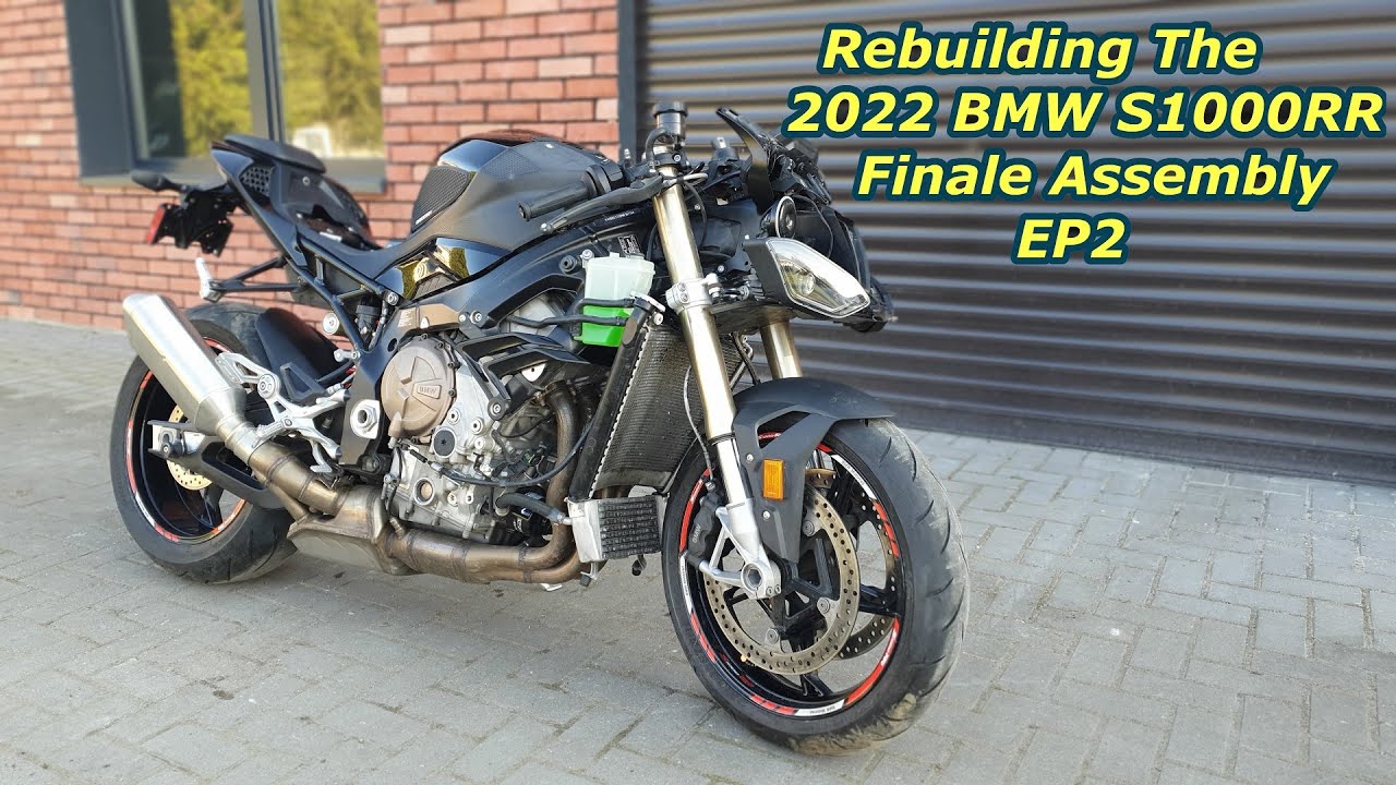 Rebuilding a wracked 2022 BMW S1000RR ep2