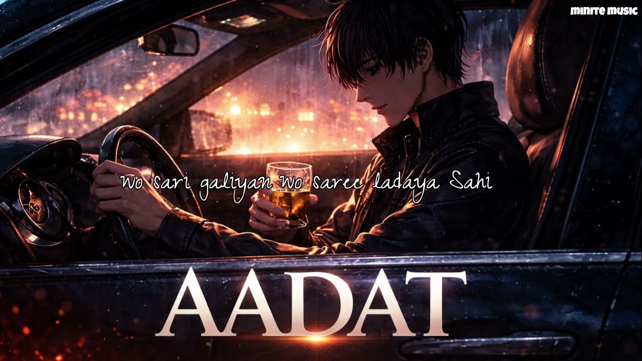 AADAT – Hindi Dark Pop | Toxic Love Night Drive Song 2026 | Minite Music