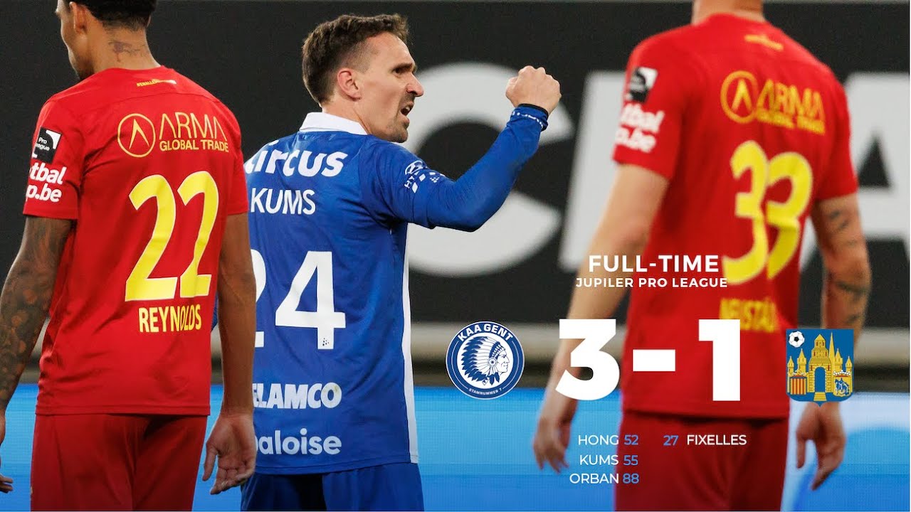 🎬 KAA Gent - KVC Westerlo: 3-1 (MD1 Europe Play-Offs)