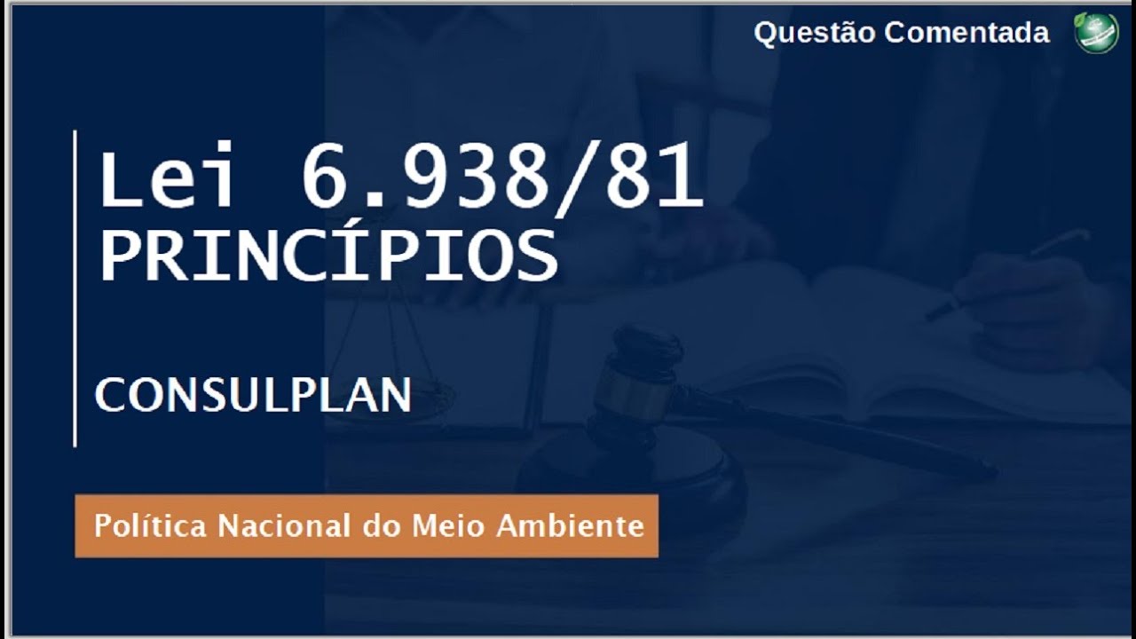 Lei 6.938/81 | Correção de Questão#5 | CONSULPAM