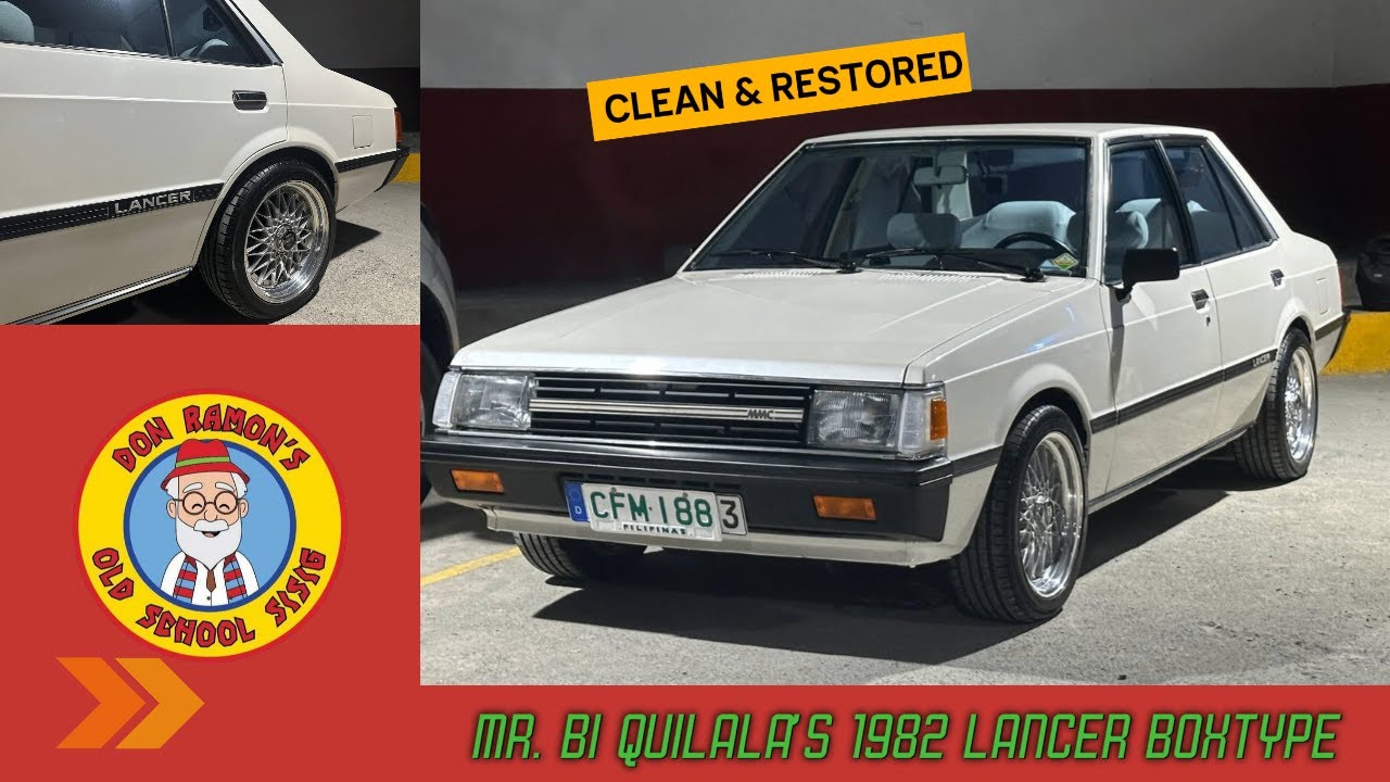 CLEAN & RESTORED : Mr. Bi QUILALA's 1982 MITSUBISHI LANCER BOXTYPE