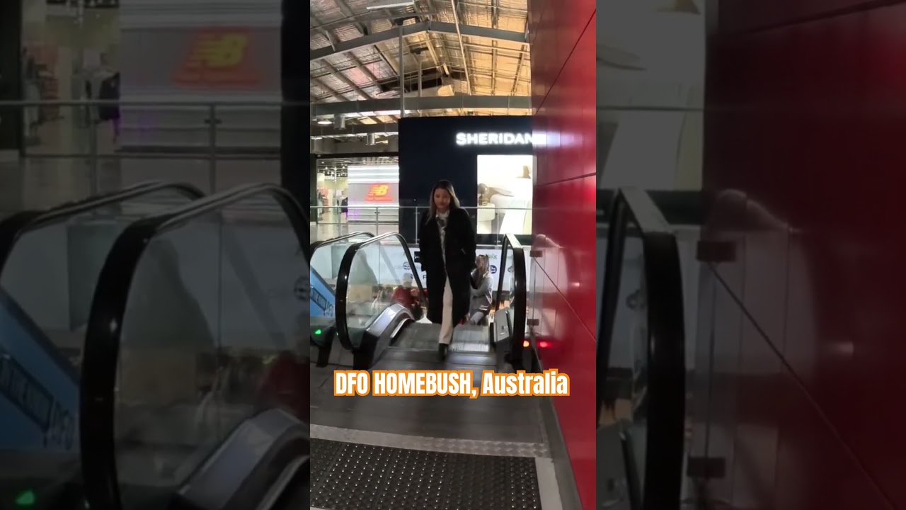Shopping at DFO Homebush - Sydney #travel #food #shoppingvlog #love