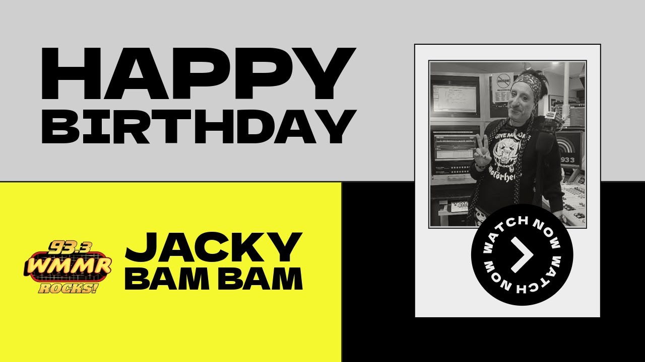 Jacky Bam Bam’s Milestone Birthday: Tribute from Friends & Rock Legends