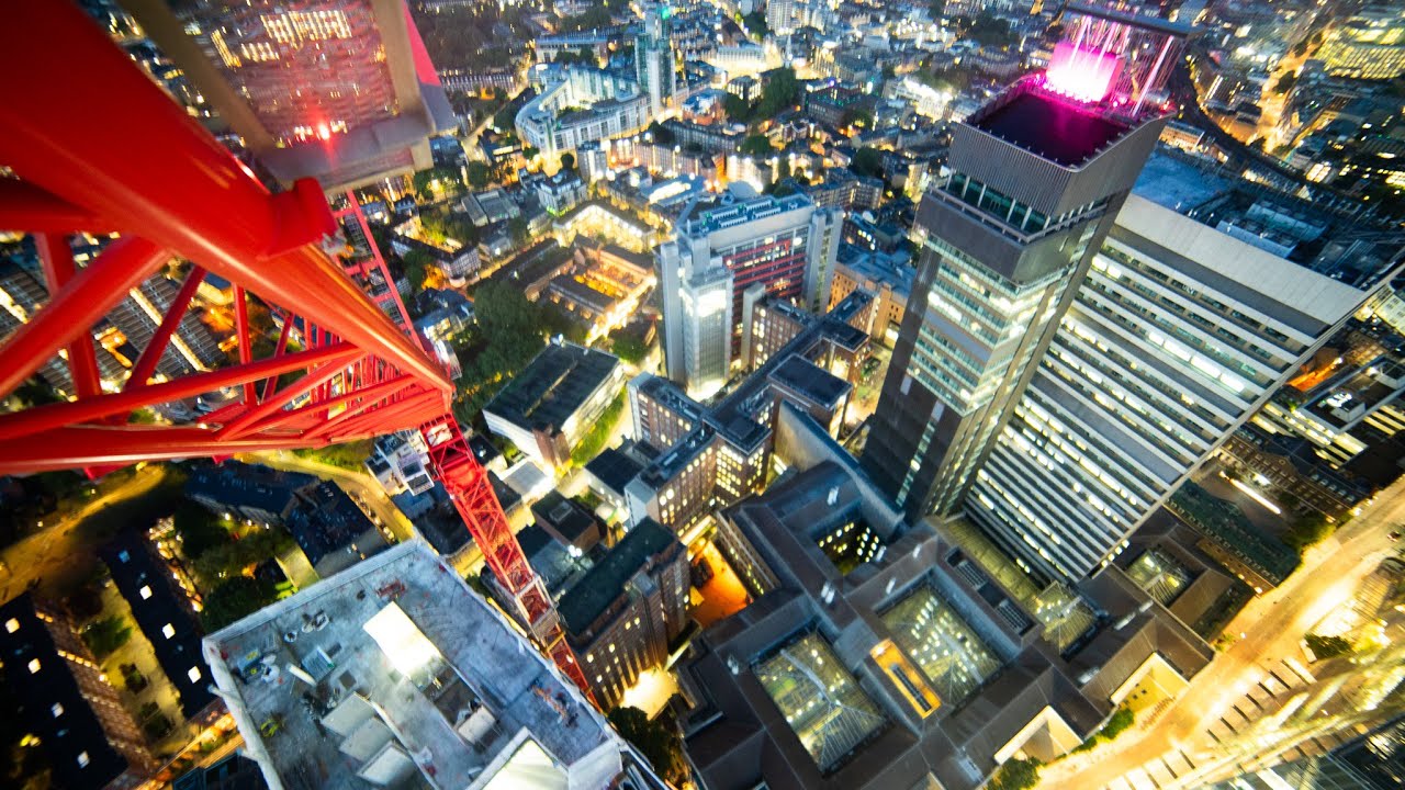 London Bridge Crane Climb 190m