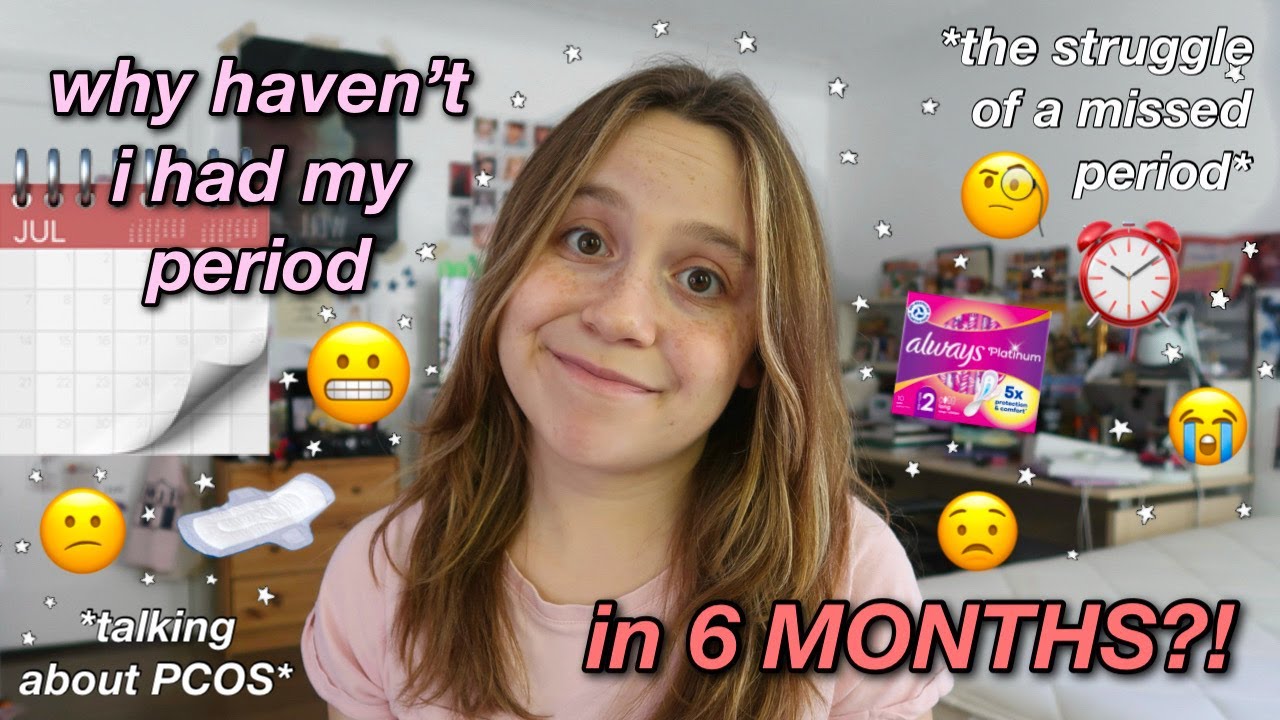 I HAVEN’T HAD MY PERIOD IN 6 MONTHS?! | the struggle of not getting your period & talking about PCOS