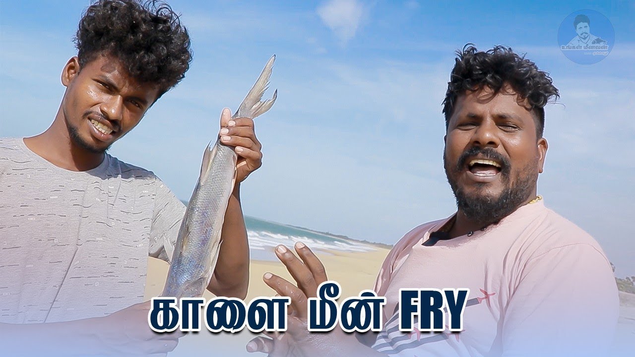 காளை மீனை பொரிச்சு கஞ்சி குடிக்க போறோம் | Indian Salmon Fish Fry