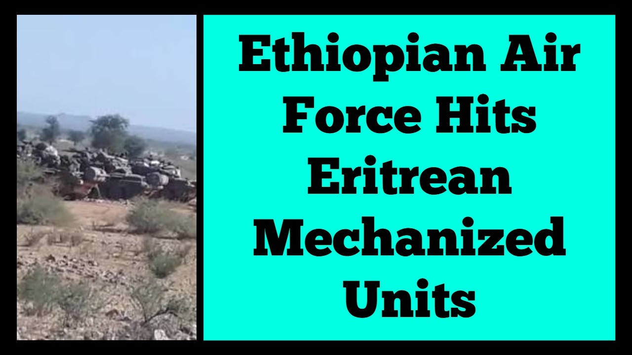 Ethiopian Air Force Hits Eritrean Military's Mechanized Units