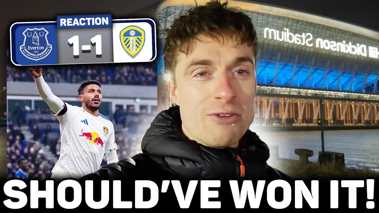 Everton 1-1 Leeds Reaction - “WE SHOULD HAVE WON IT! - Conor Reacts 