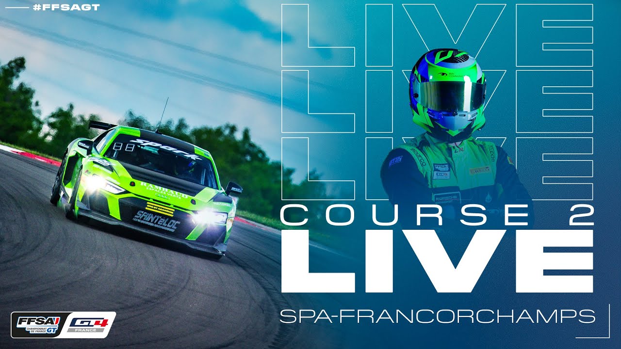 LIVE – Championnat de France FFSA GT – Course 2