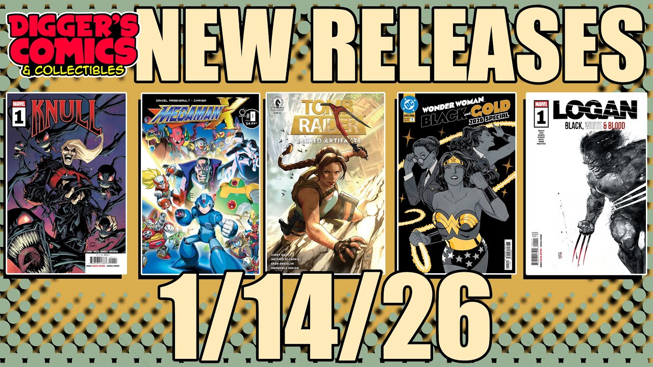 New Comic Book Releases for 1-14-2026!
