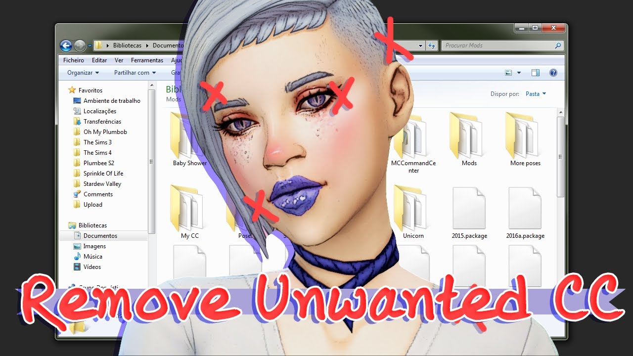The Sims 4: Remove Unwanted CC + Organize and Merge CC!