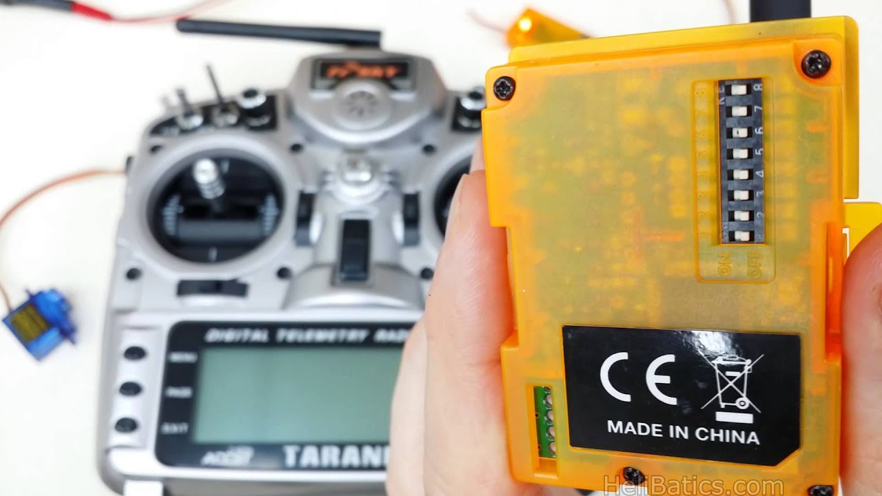 New OrangeRX JR Module Overview and Binding example, with Walkera support
