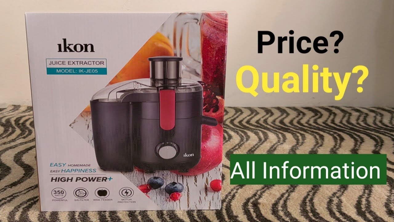 Ikon Juice Extractor Unboxing #kolkataboy