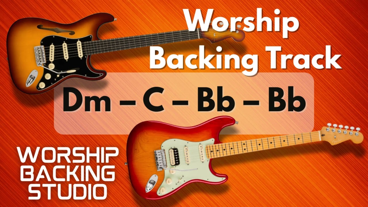 WORSHIP BACKING TRACK F Major | Dm – C – Bb – Bb | Guitar Backing Track