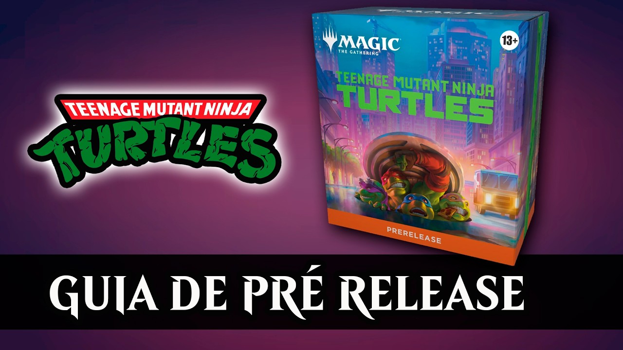 TARTARUGAS NINJA - GUIA DE PRÉ RELEASE