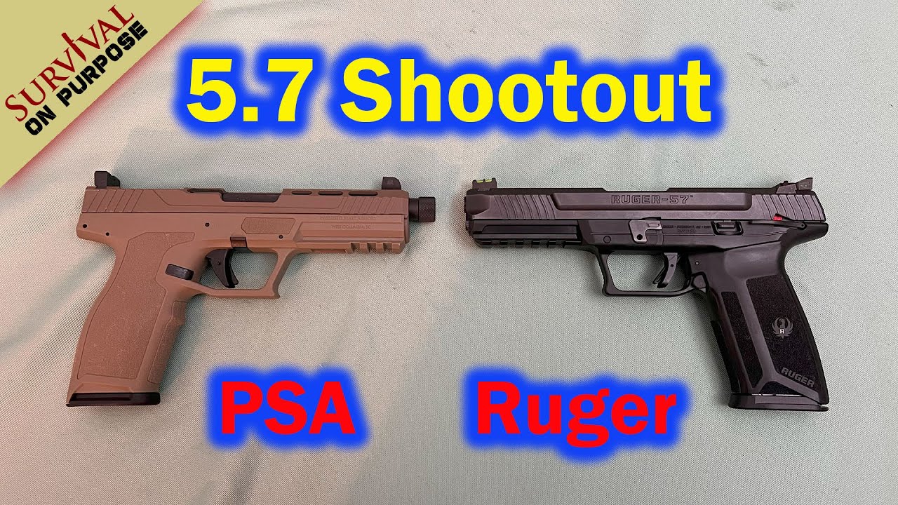 Best Budget 5.7 Pistol? Ruger vs PSA
