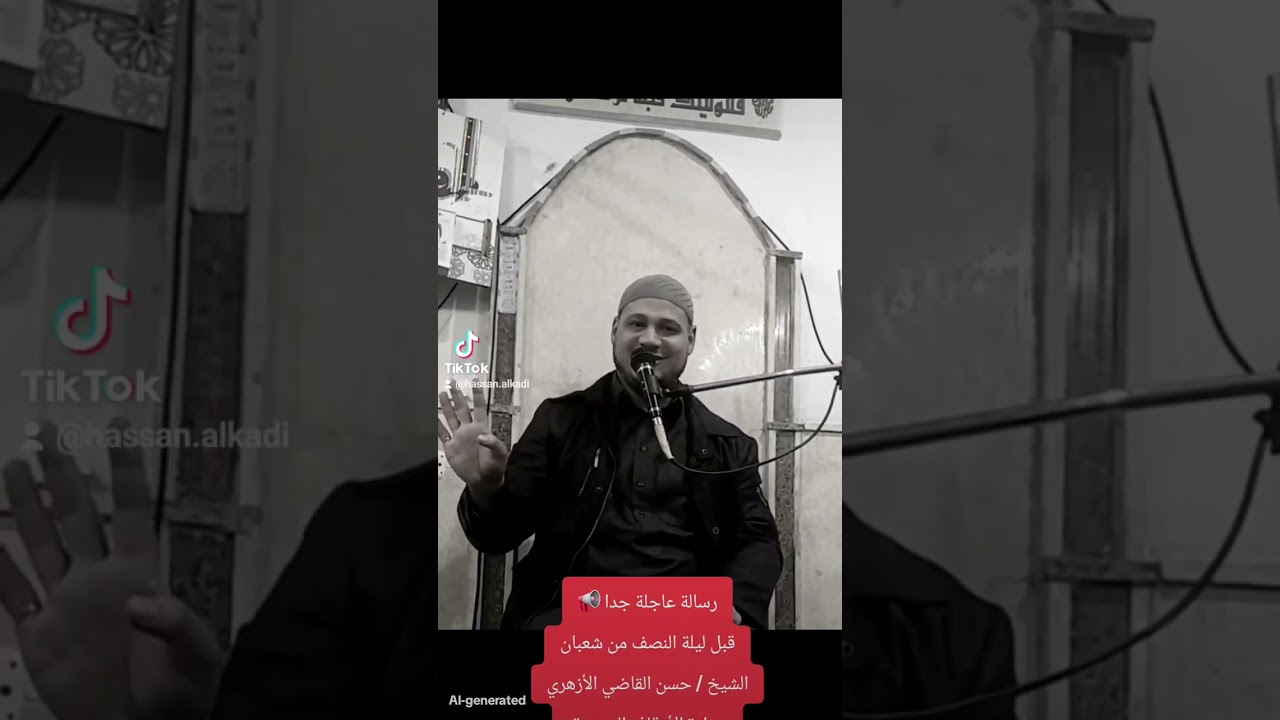 رسالة عاجلة جدا 📢 قبل ليلة النصف من شعبان 