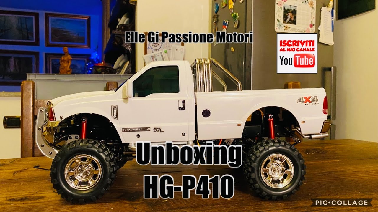 HG-P410 New Ford F350 Raptor Unboxing in the Family Elle Gi ❤️✅