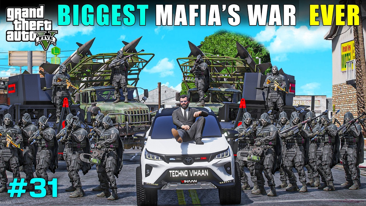 THE BIGGEST WAR EVER MICHAEL VS ROLEX | GTA V GAMEPLAY
