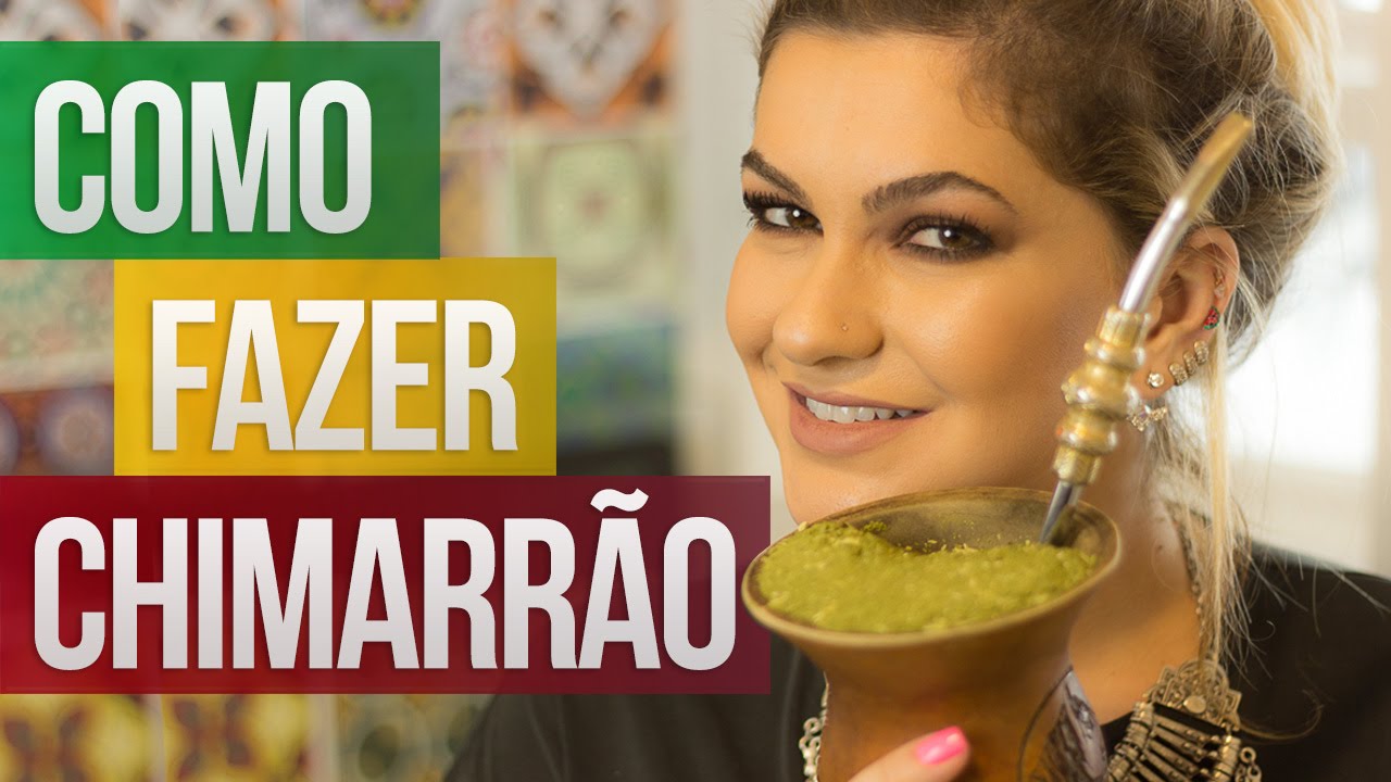 COMO FAZER CHIMARRÃO POR ALICE SALAZAR
