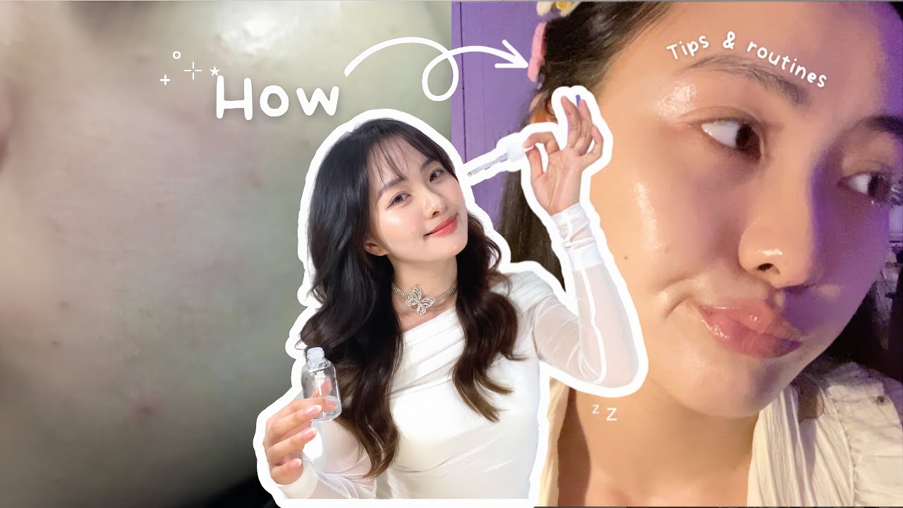 DA ĐẸP TỰ NHIÊN nhưng KHÔNG TỰ NHIÊN MÀ ĐẸP | glowy routine
