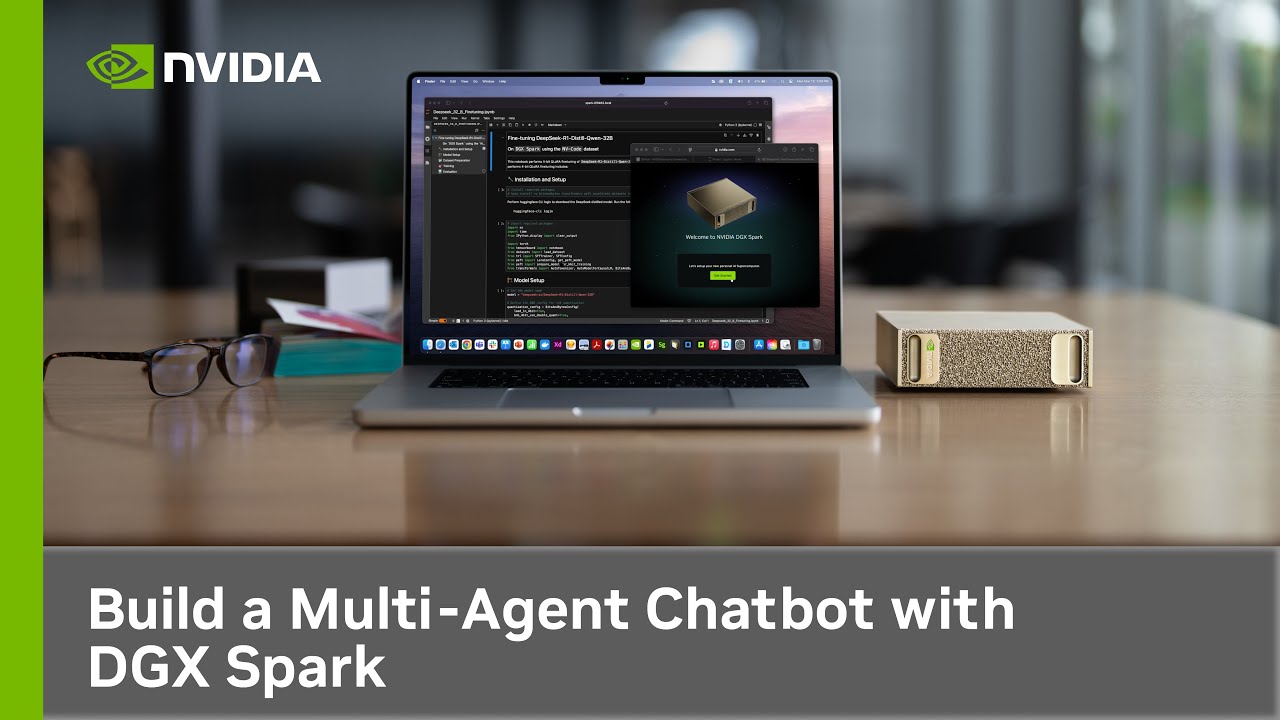 Создание демонстрационного примера многоагентного чат-бота на DGX Spark