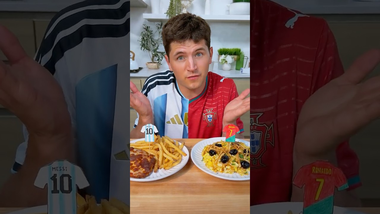 Любимые блюда Месси и Роналду