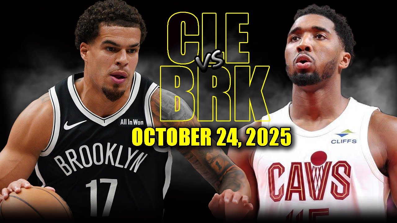 Cleveland Cavaliers vs Brooklyn Nets Full Game Highlights - October 24, 2025 | NBA Season