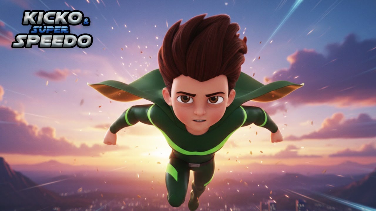 Kicko का mission sky में flying hero बनकर| Kicko & SuperSpeedo | kids cartoon | Funny Cartoon