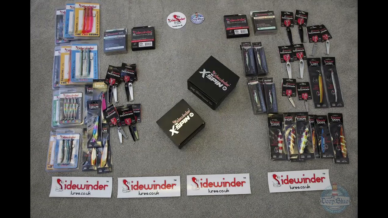 Care package from Sidewinder Lures | Jigs | reels | lures | bass fishing