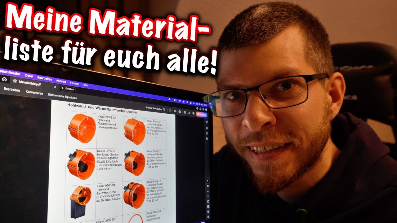 Gesamtes Elektromaterial auf einen Blick! ElektroM