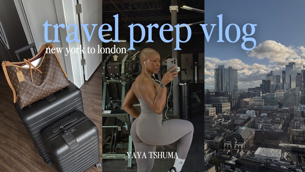 travel prep vlog | new york to london, first brand trips of the year, packing