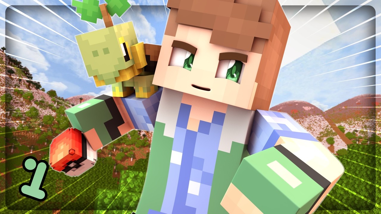 Наше путешествие начинается! - Minecraft: Все монстры (Cobblemon SMP) Эпизод 1