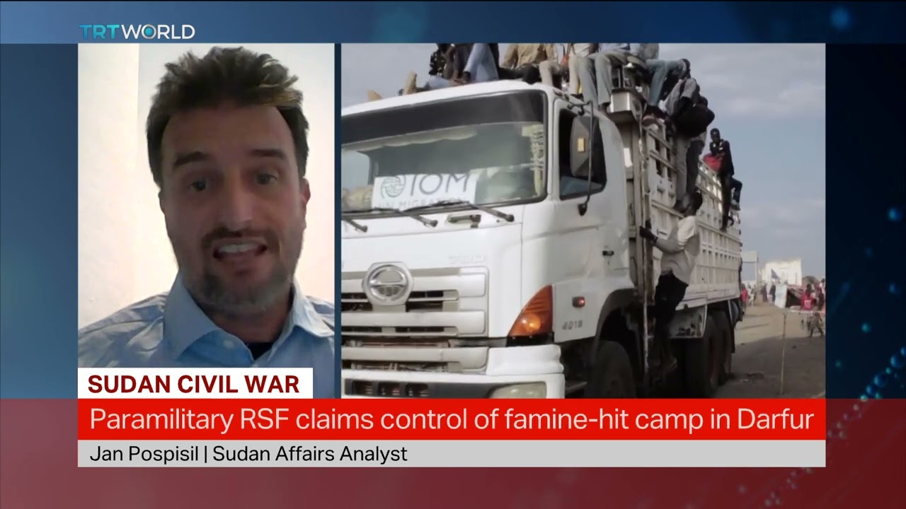 TRT World interview Sudan Zamzam camp attack